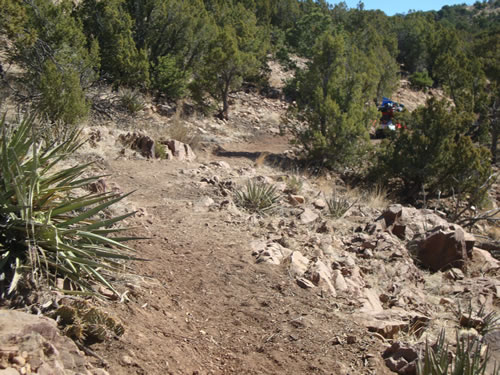 santa fe trail construction