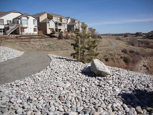 highlands ranch trail construction